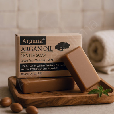Gentle Argan Oil Soap Bar 40g 2