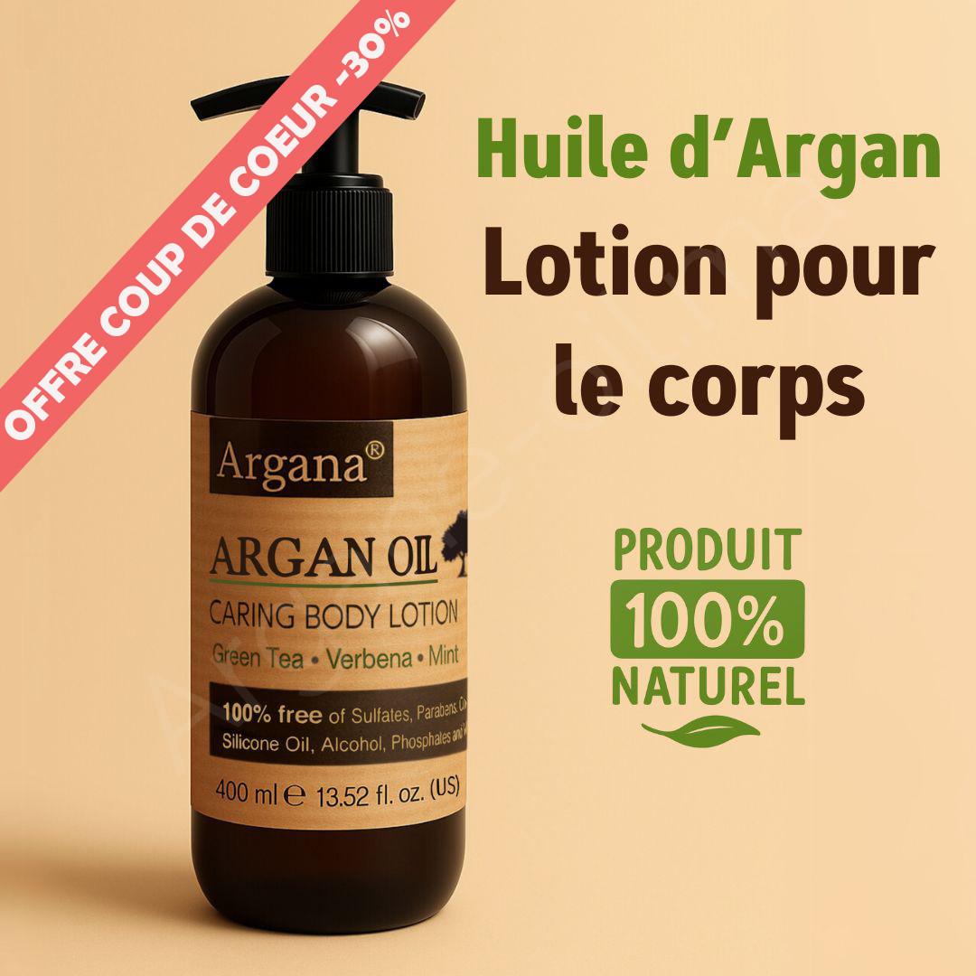 Natural Argan Oil Moisturizing Lotion  Argana – 400ml