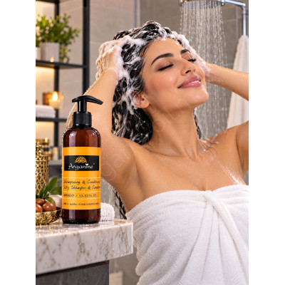 Shampooing & Conditioner à l'Huile d'Argan 400ml | Arganine 2