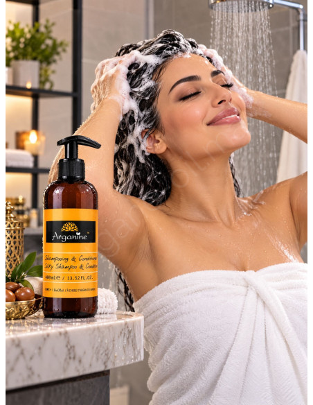 Shampooing & Conditioner à l'Huile d'Argan 400ml | Arganine