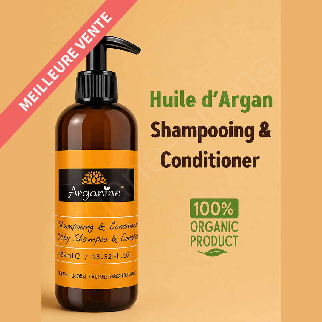 Shampooing & Conditioner à l'Huile d'Argan 400ml | Arganine